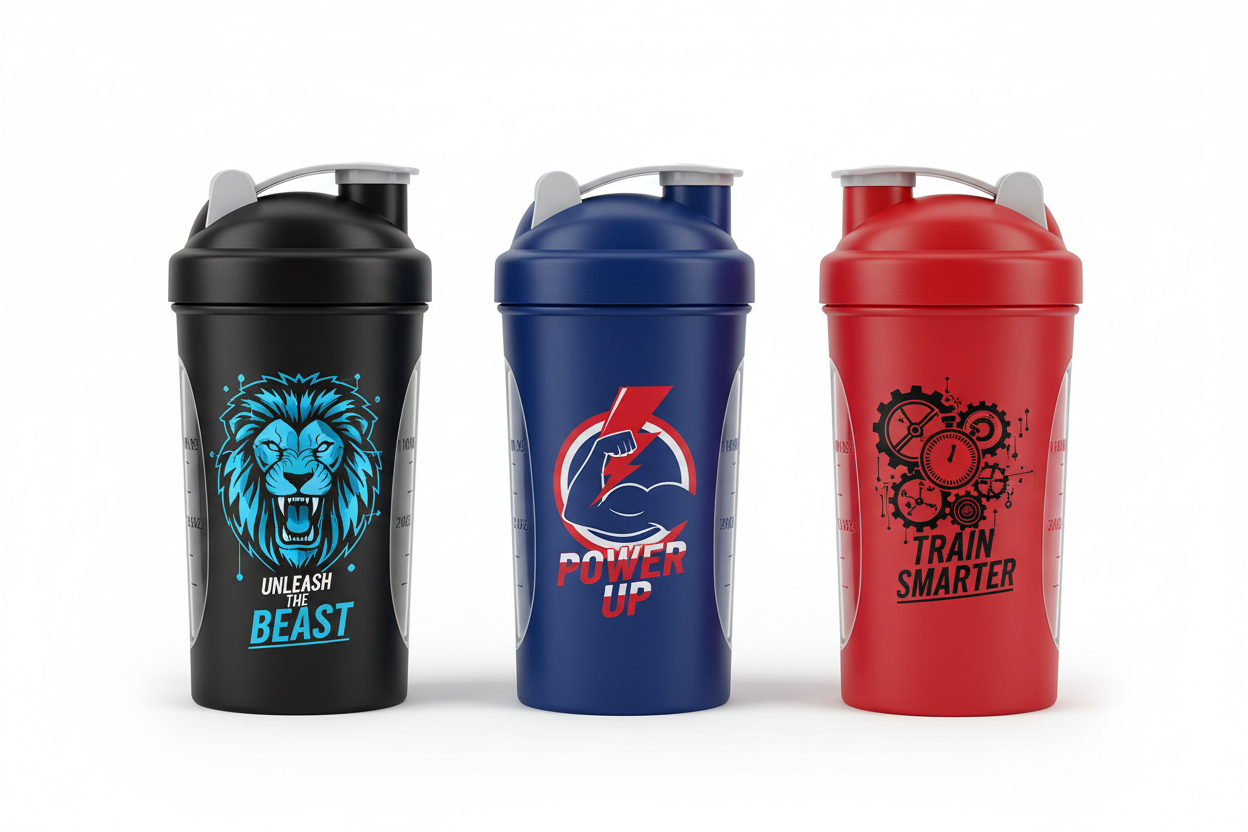Custom Protein Shaker Bottle | Add Your Name/Design